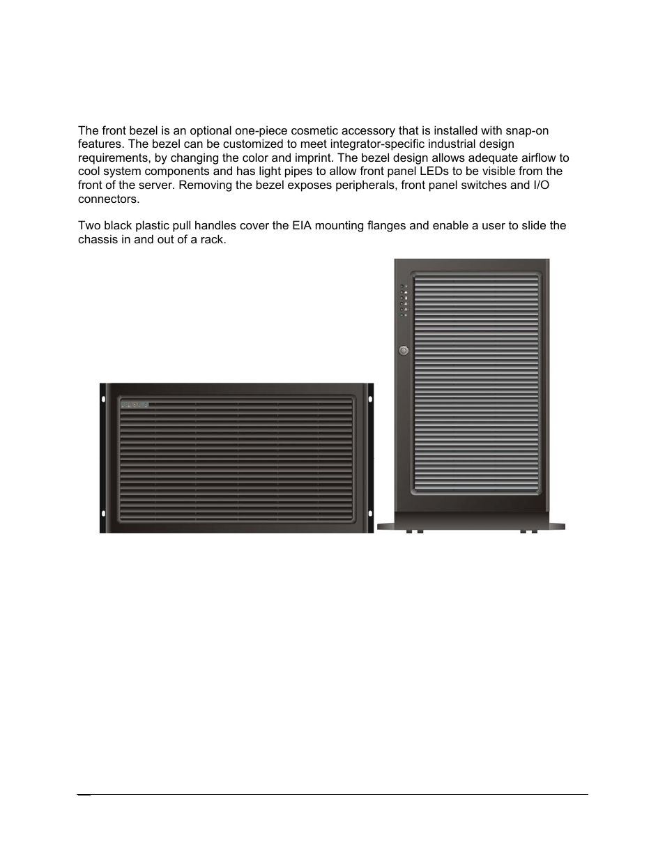 6 front bezel | Intel SR6850HW4 User Manual | Page 42 / 119