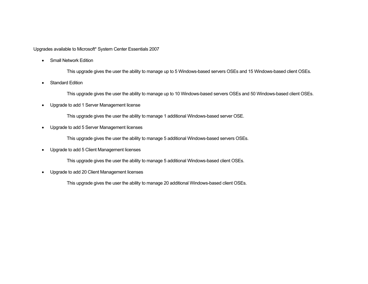 Intel® system management software – (upgrade skus), Intel, System management software – (upgrade skus) | Intel S5520SC User Manual | Page 21 / 24