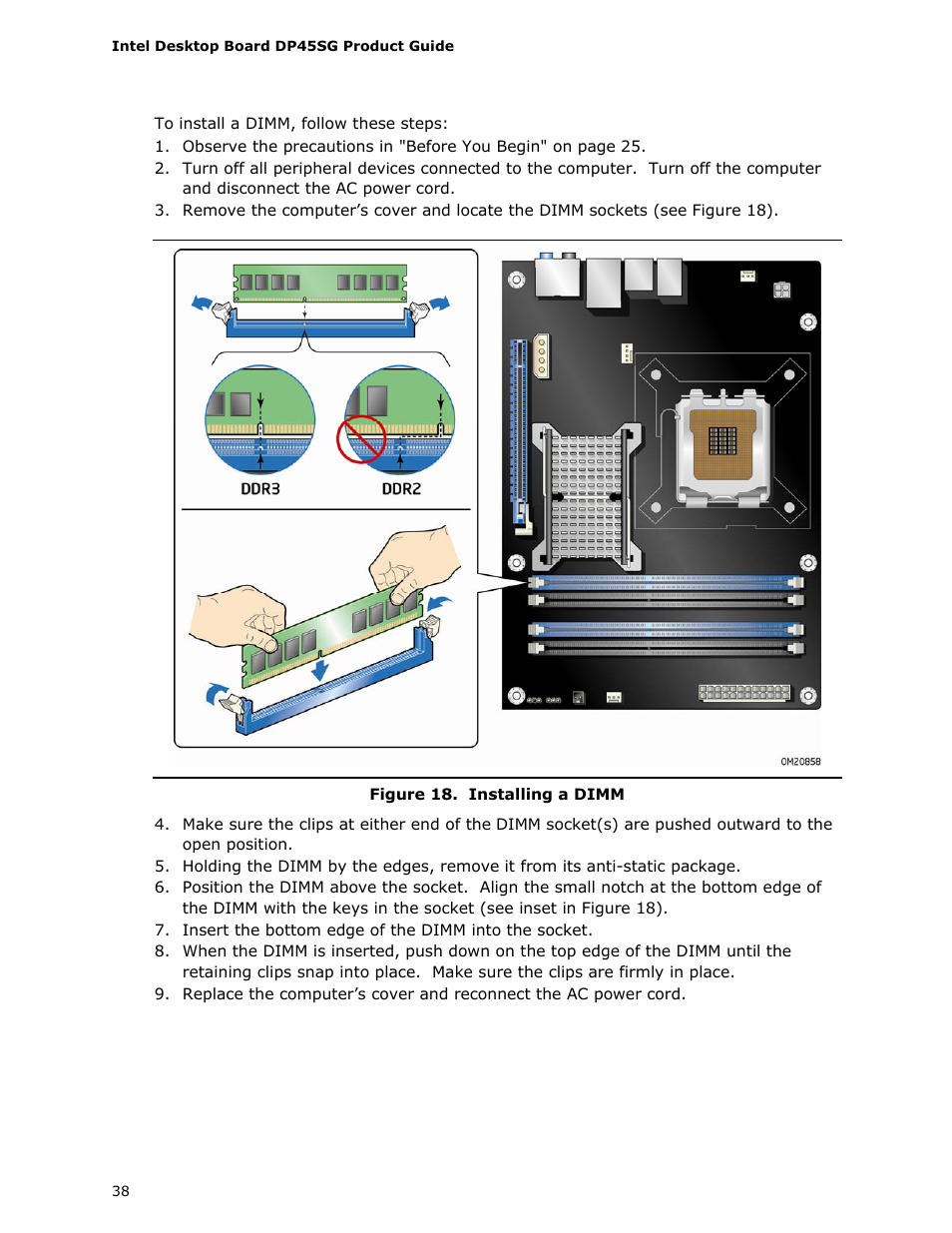 Intel DP45SG User Manual | Page 38 / 86