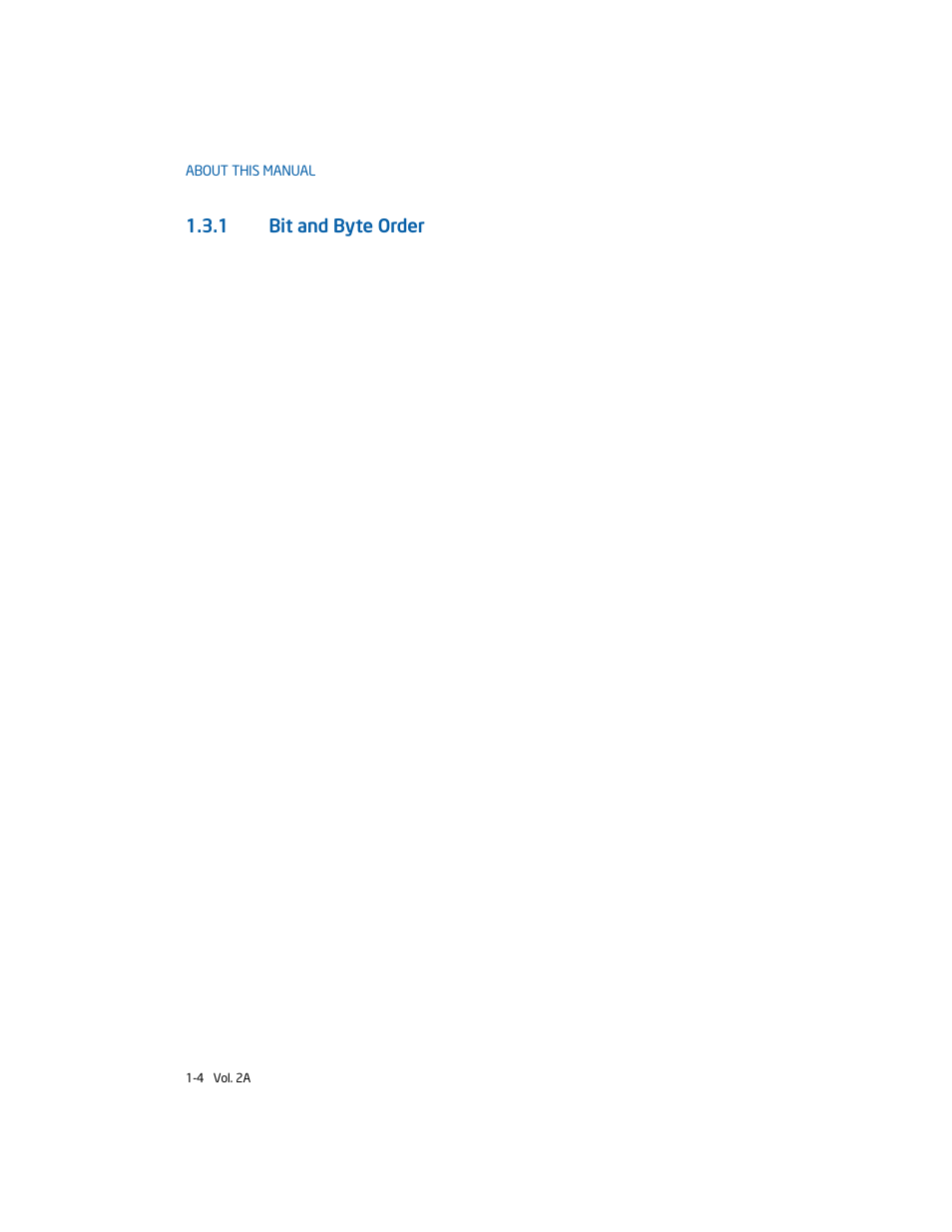 1 bit and byte order | Intel 253666-024US User Manual | Page 24 / 760
