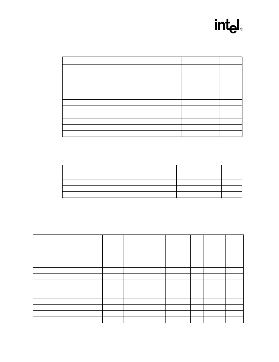 Smbus dc specifications, Lvttl signal dc specifications, Table 2-8 | Table 2-9 | Intel Itanium 2 Processor User Manual | Page 20 / 108