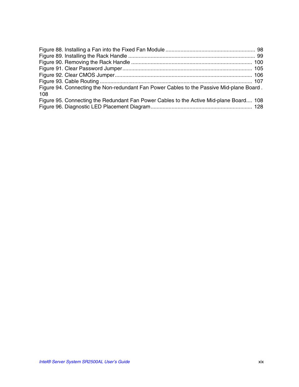 Intel SERVER SYSTEM SR2500AL User Manual | Page 19 / 210