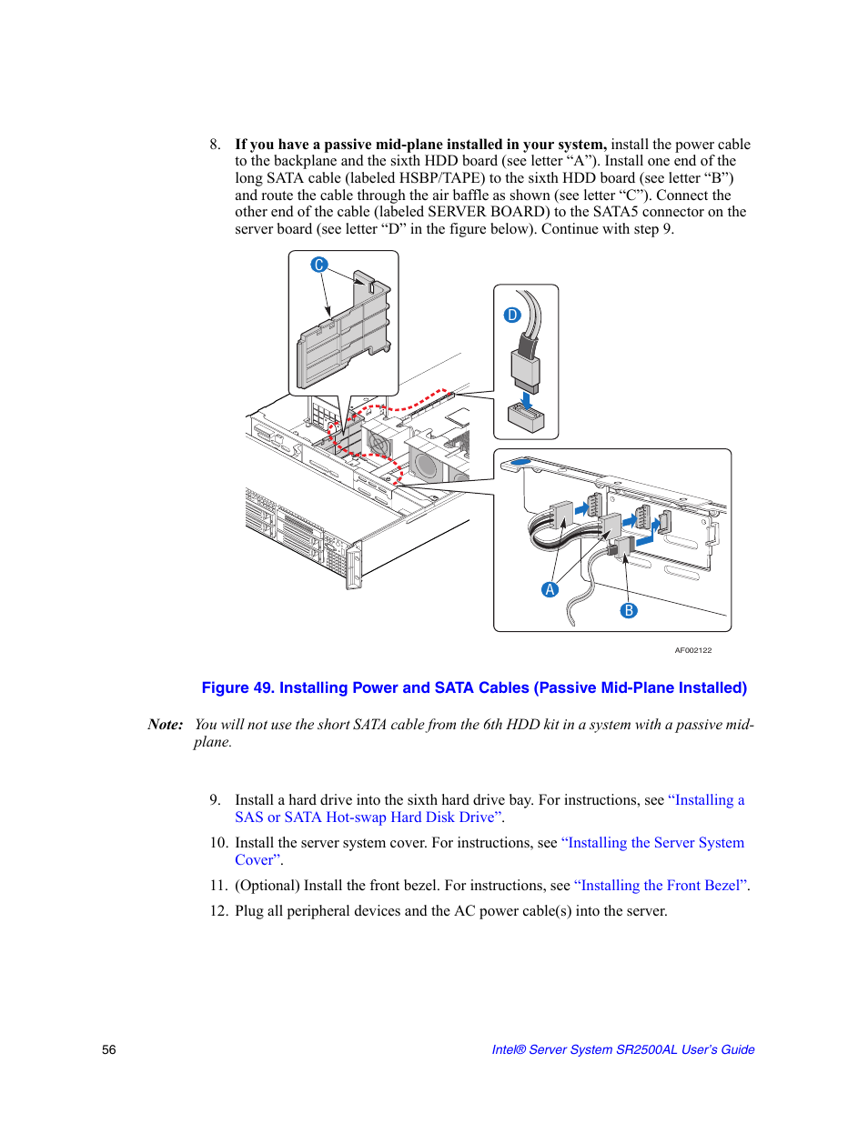 Intel SERVER SYSTEM SR2500AL User Manual | Page 78 / 210