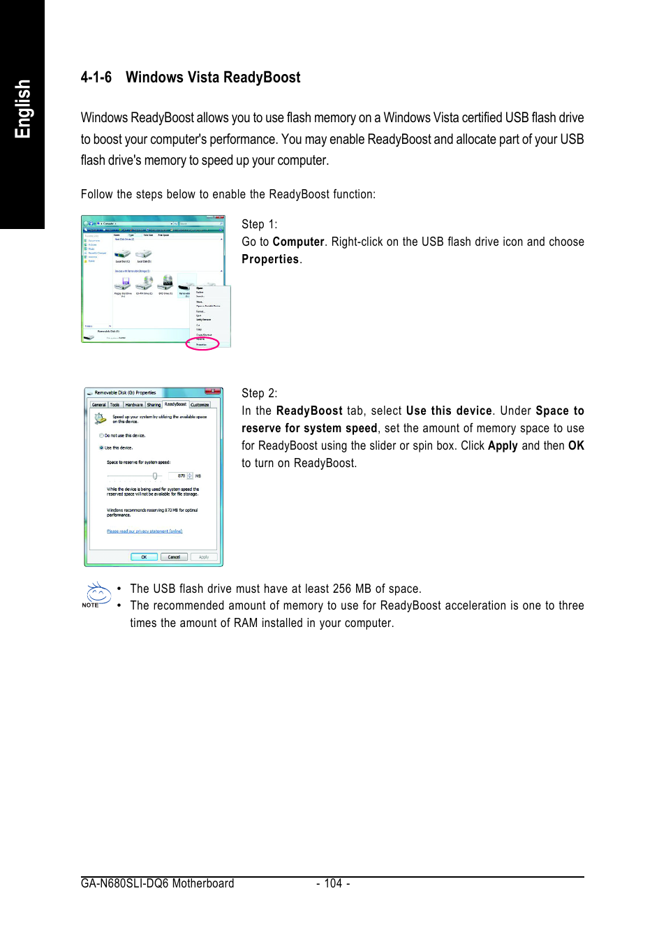 English | Intel GA-N680SLI-DQ6 User Manual | Page 104 / 112