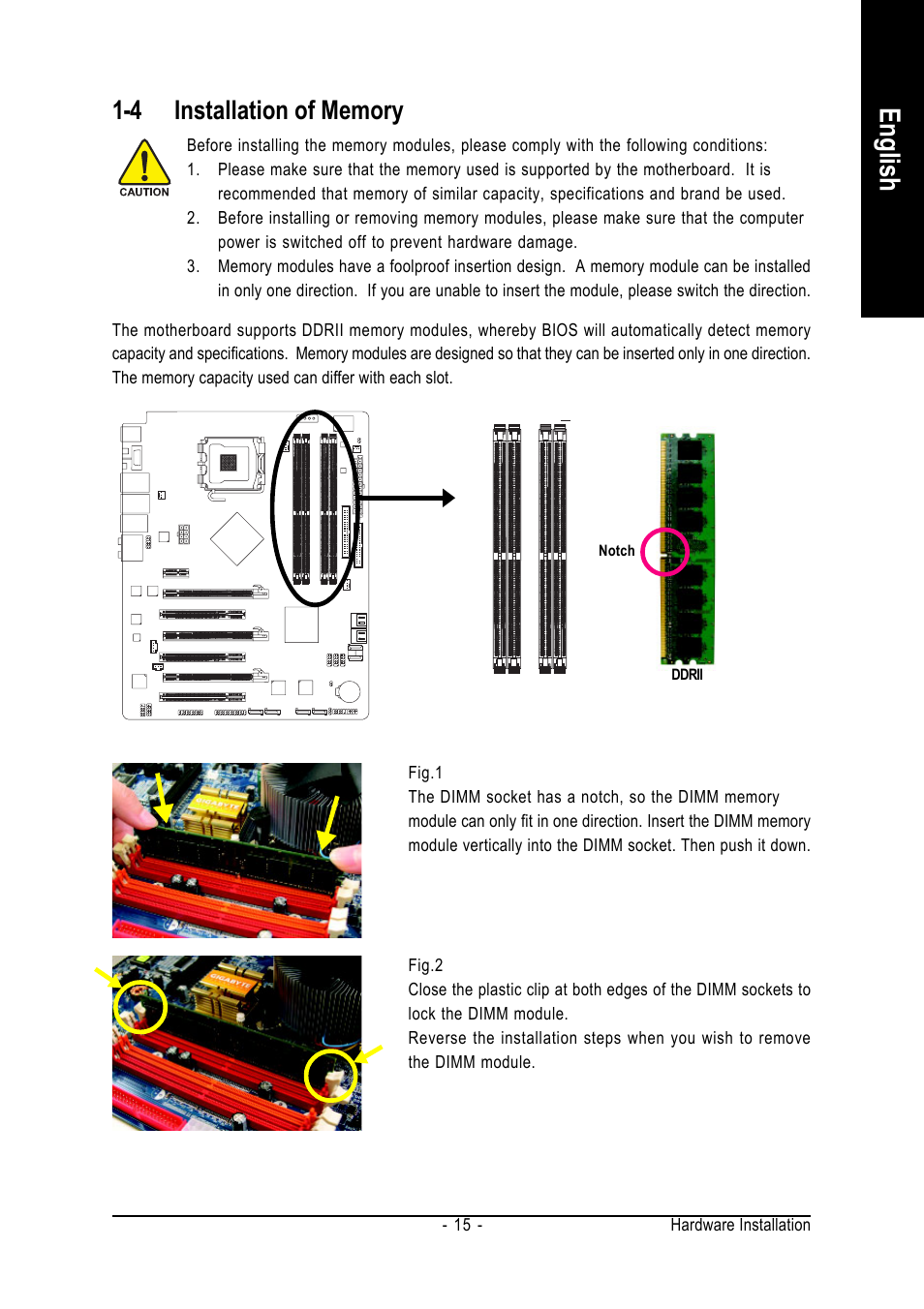 English | Intel GA-N680SLI-DQ6 User Manual | Page 15 / 112