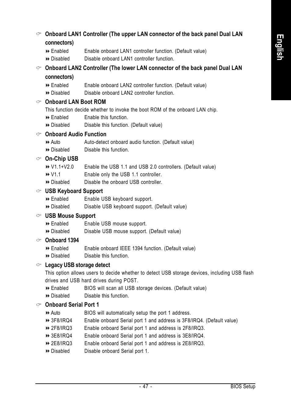 English | Intel GA-N680SLI-DQ6 User Manual | Page 47 / 112