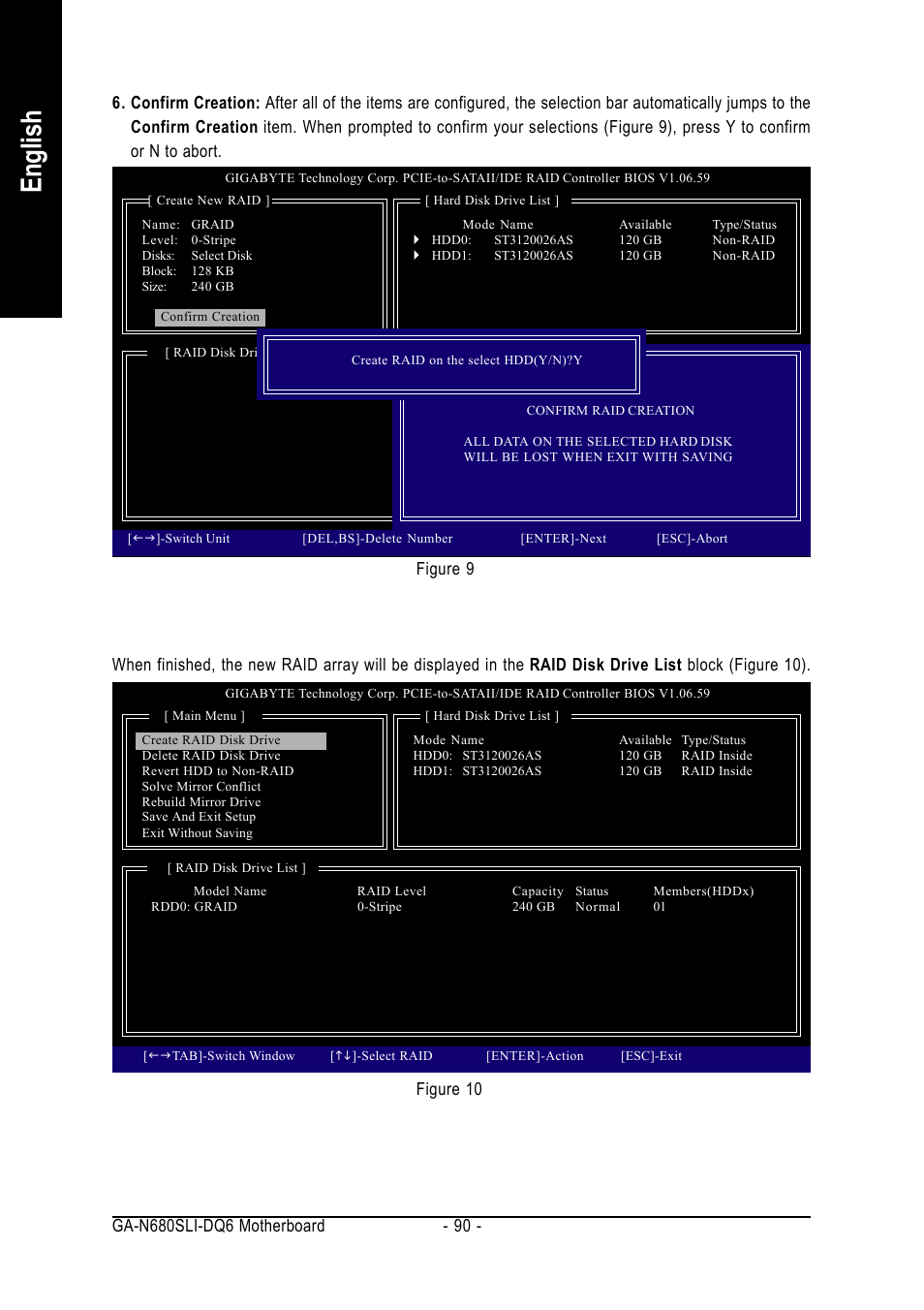 English | Intel GA-N680SLI-DQ6 User Manual | Page 90 / 112