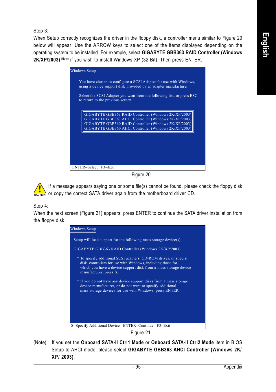 English | Intel GA-N680SLI-DQ6 User Manual | Page 95 / 112