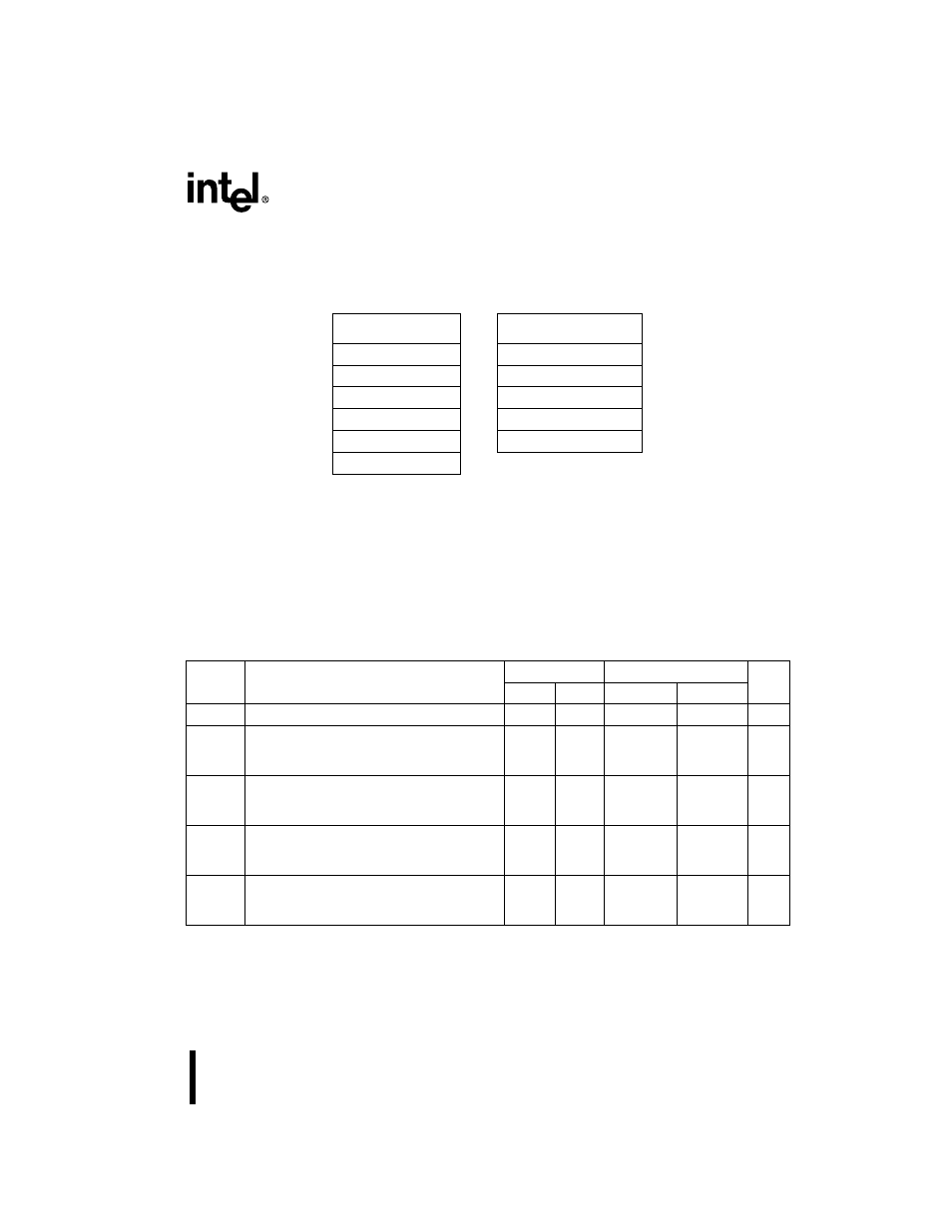 2 definition of ac symbols, 3 a.c. characteristics, Table 10. ac timing symbol definitions | Table 11. ac characteristics(continued), Preliminary | Intel 8XC251SA User Manual | Page 19 / 36