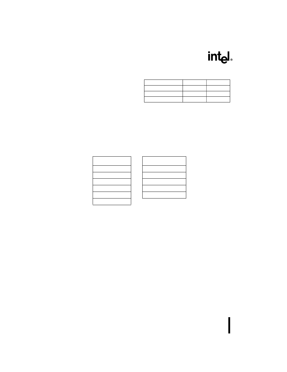 0thermal characteristics, 0 nonvolatile memory programming and verificatio, 1 definition of nonvolatile memory symbols | Table 16. thermal characteristics, Table 17. nonvolatile memory timing symbol definit, Preliminary | Intel 8XC251SA User Manual | Page 33 / 36