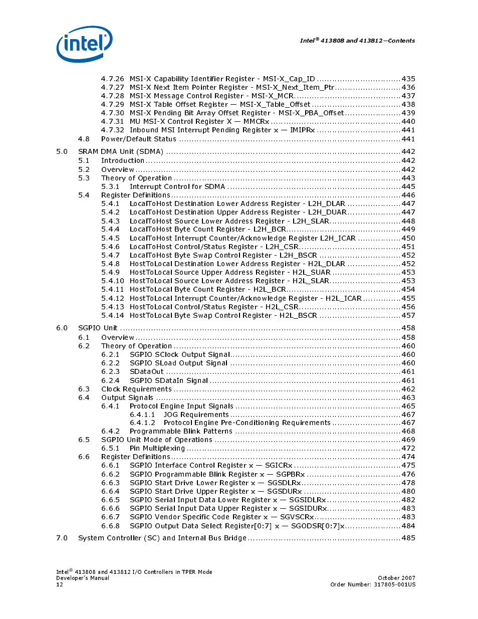 Intel CONTROLLERS 413808 User Manual | Page 12 / 824