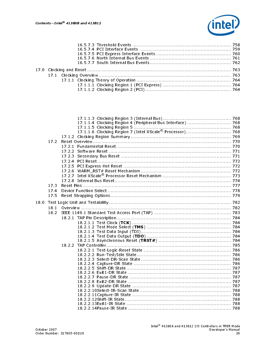 Intel CONTROLLERS 413808 User Manual | Page 19 / 824