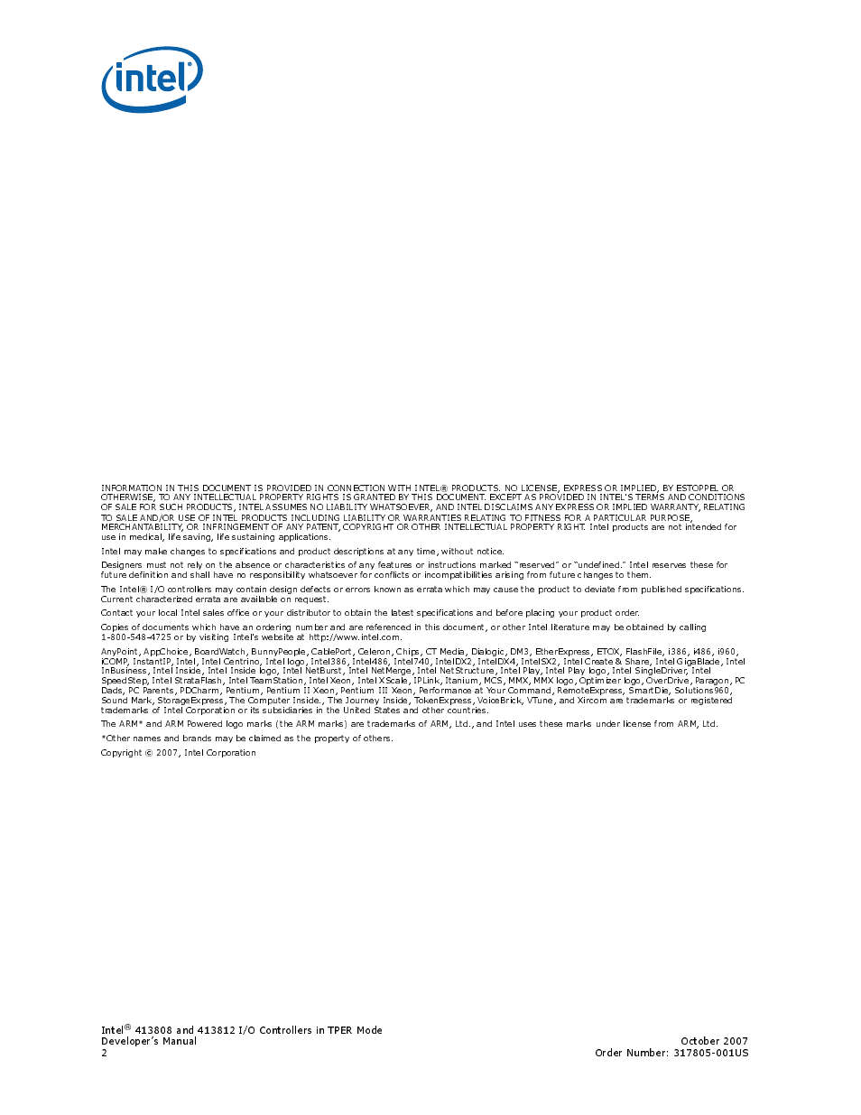 Intel CONTROLLERS 413808 User Manual | Page 2 / 824