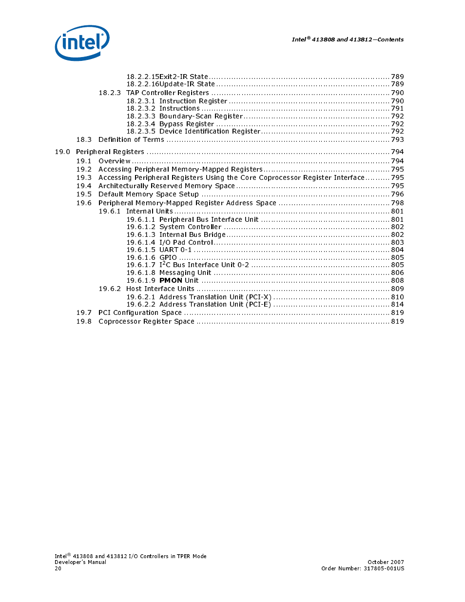 Pmon | Intel CONTROLLERS 413808 User Manual | Page 20 / 824