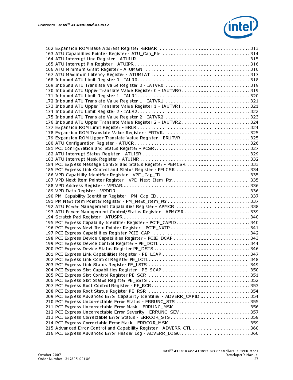 Intel CONTROLLERS 413808 User Manual | Page 27 / 824