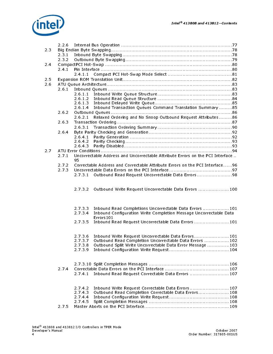 Intel CONTROLLERS 413808 User Manual | Page 4 / 824