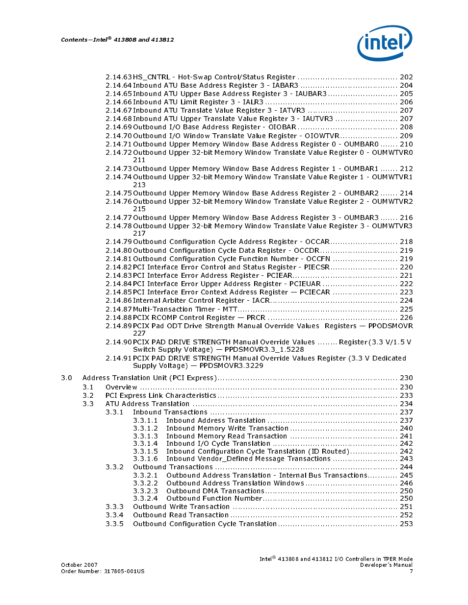 Intel CONTROLLERS 413808 User Manual | Page 7 / 824