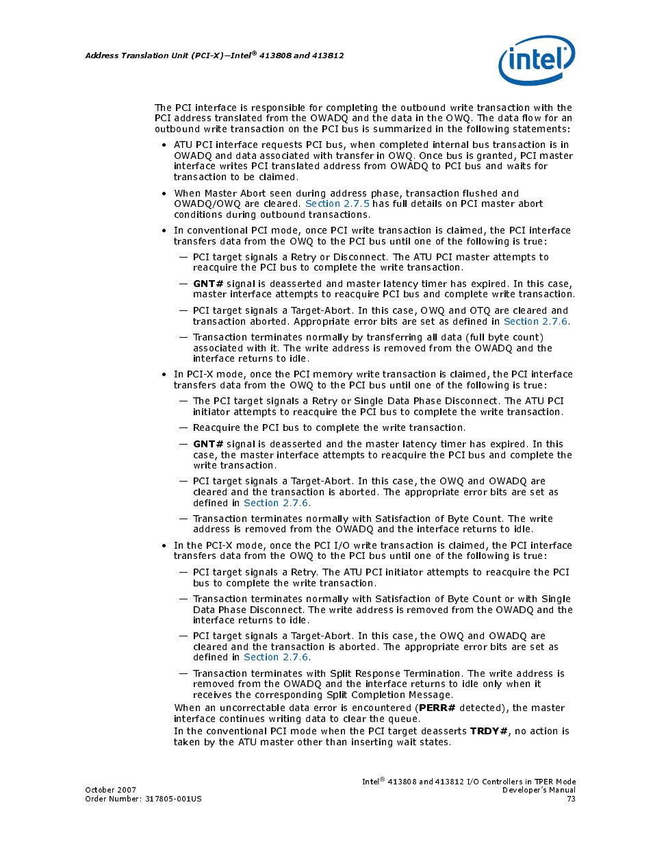 Intel CONTROLLERS 413808 User Manual | Page 73 / 824