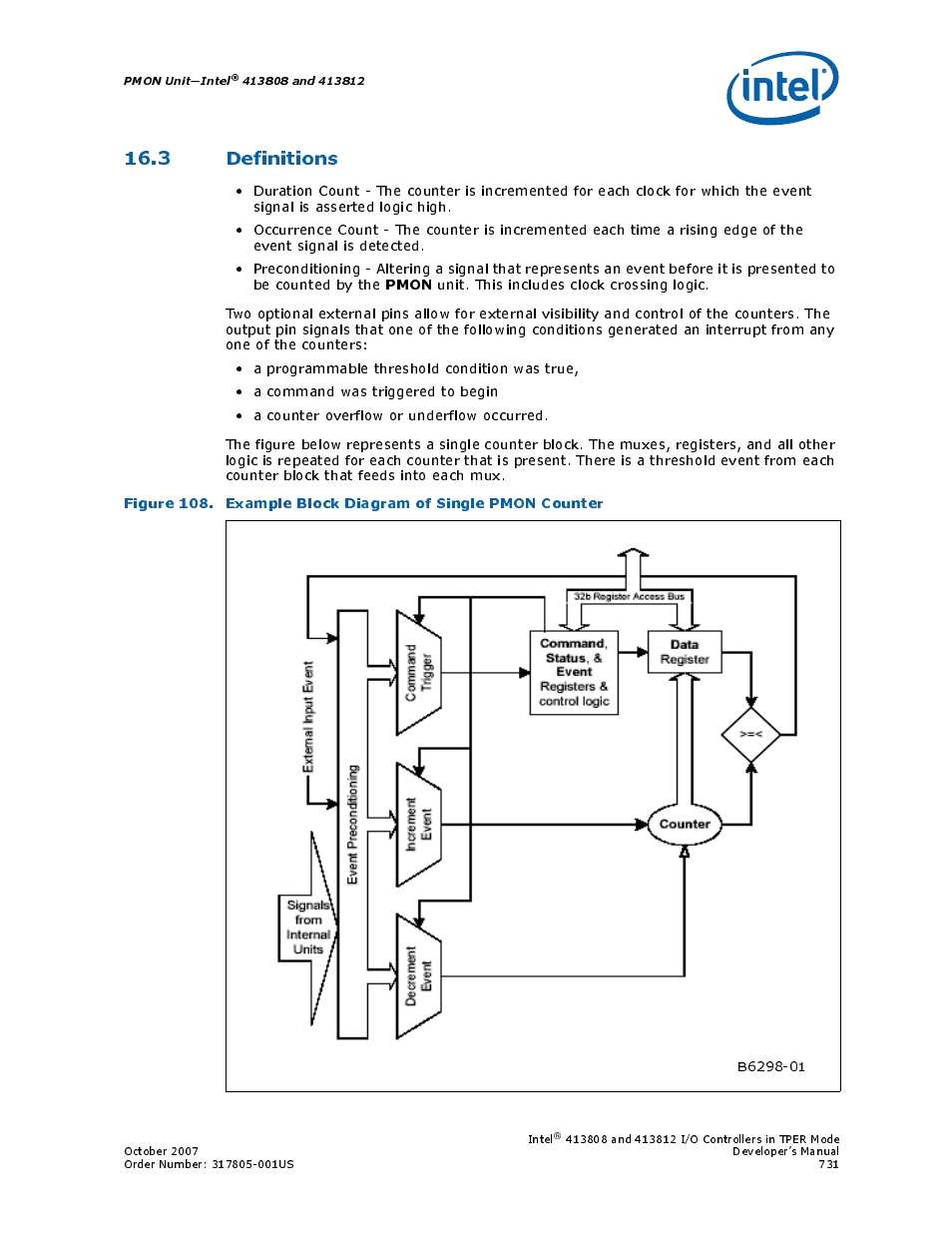 3 definitions, 108 example block diagram of single | Intel CONTROLLERS 413808 User Manual | Page 731 / 824