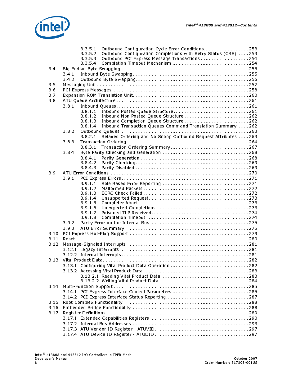 Intel CONTROLLERS 413808 User Manual | Page 8 / 824