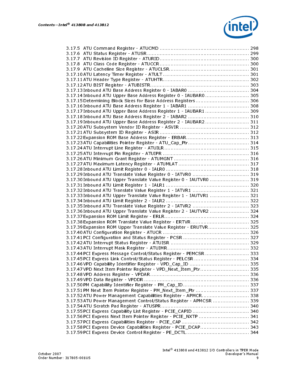 Intel CONTROLLERS 413808 User Manual | Page 9 / 824