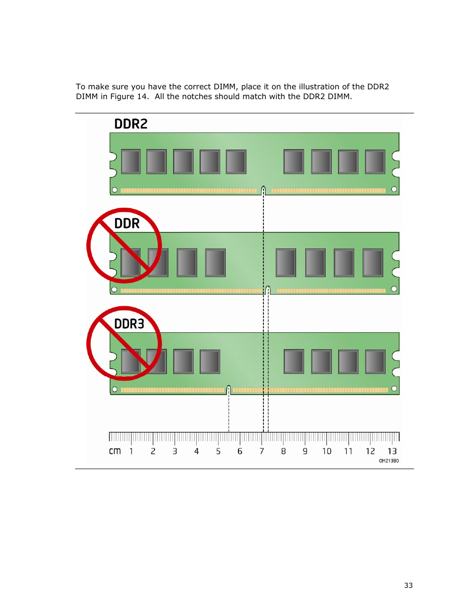Installing dimms | Intel DG41MJ User Manual | Page 33 / 68