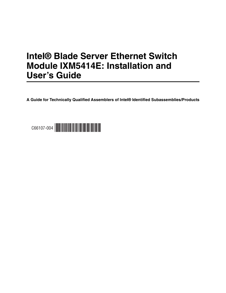 Intel IXM5414E User Manual | 294 pages