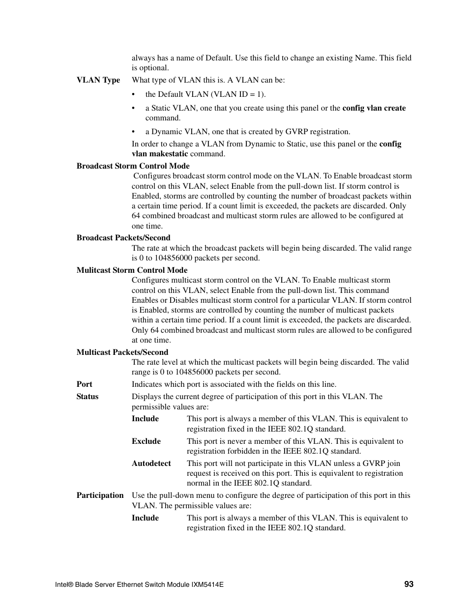 Intel IXM5414E User Manual | Page 103 / 294