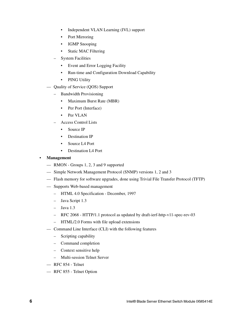 Intel IXM5414E User Manual | Page 16 / 294