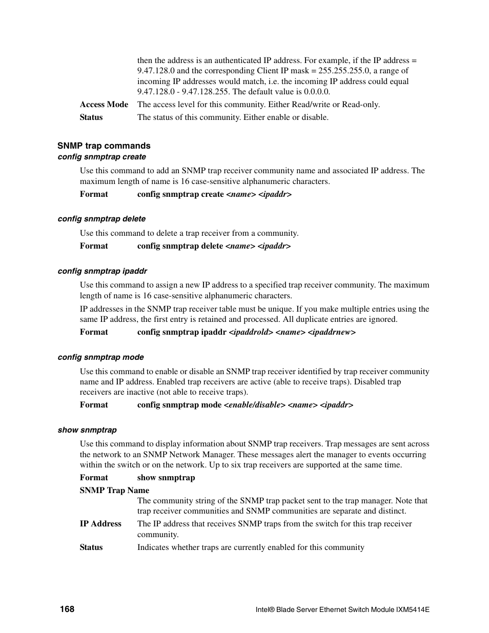 Intel IXM5414E User Manual | Page 178 / 294
