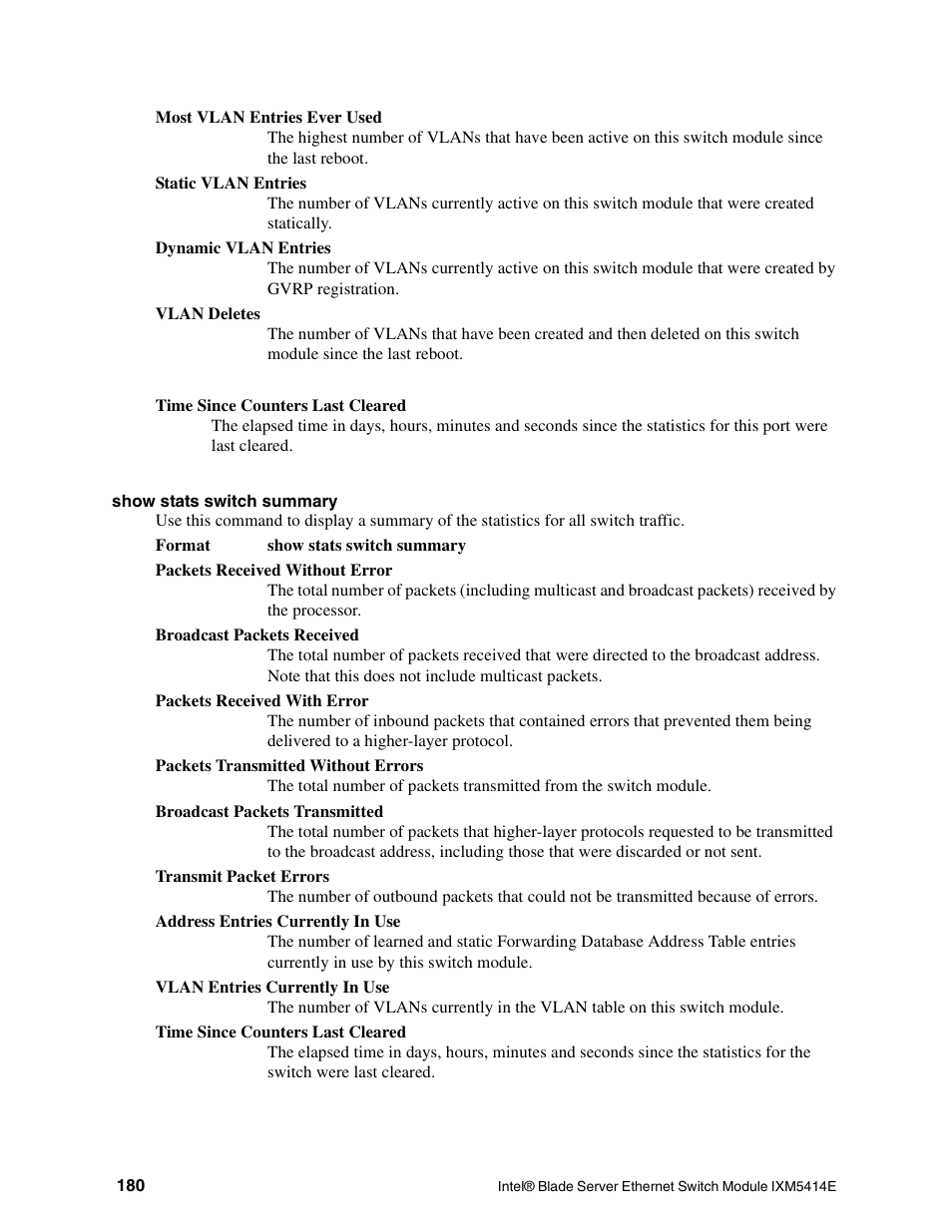 Intel IXM5414E User Manual | Page 190 / 294