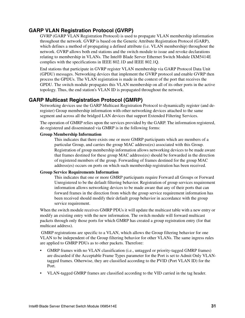 Intel IXM5414E User Manual | Page 41 / 294