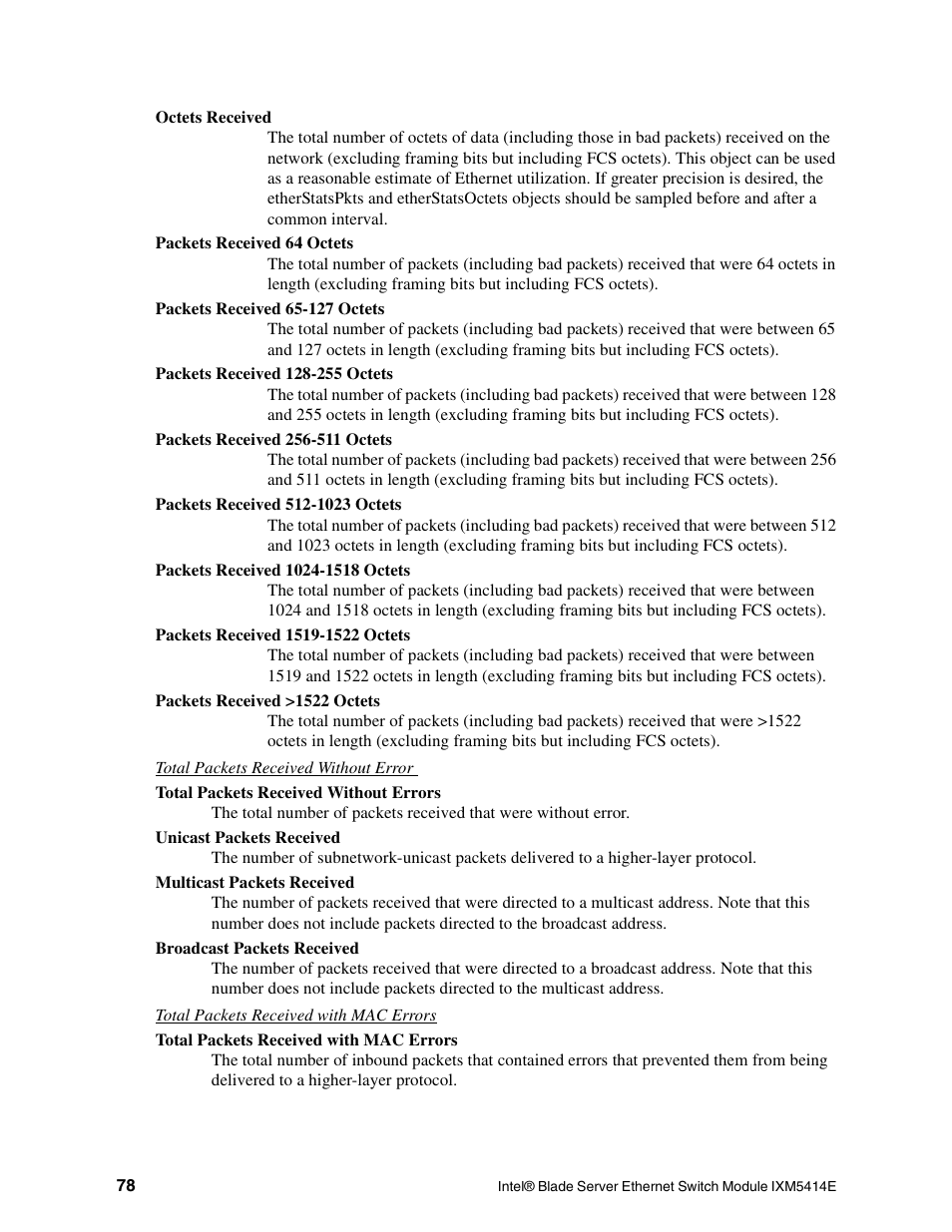 Intel IXM5414E User Manual | Page 88 / 294