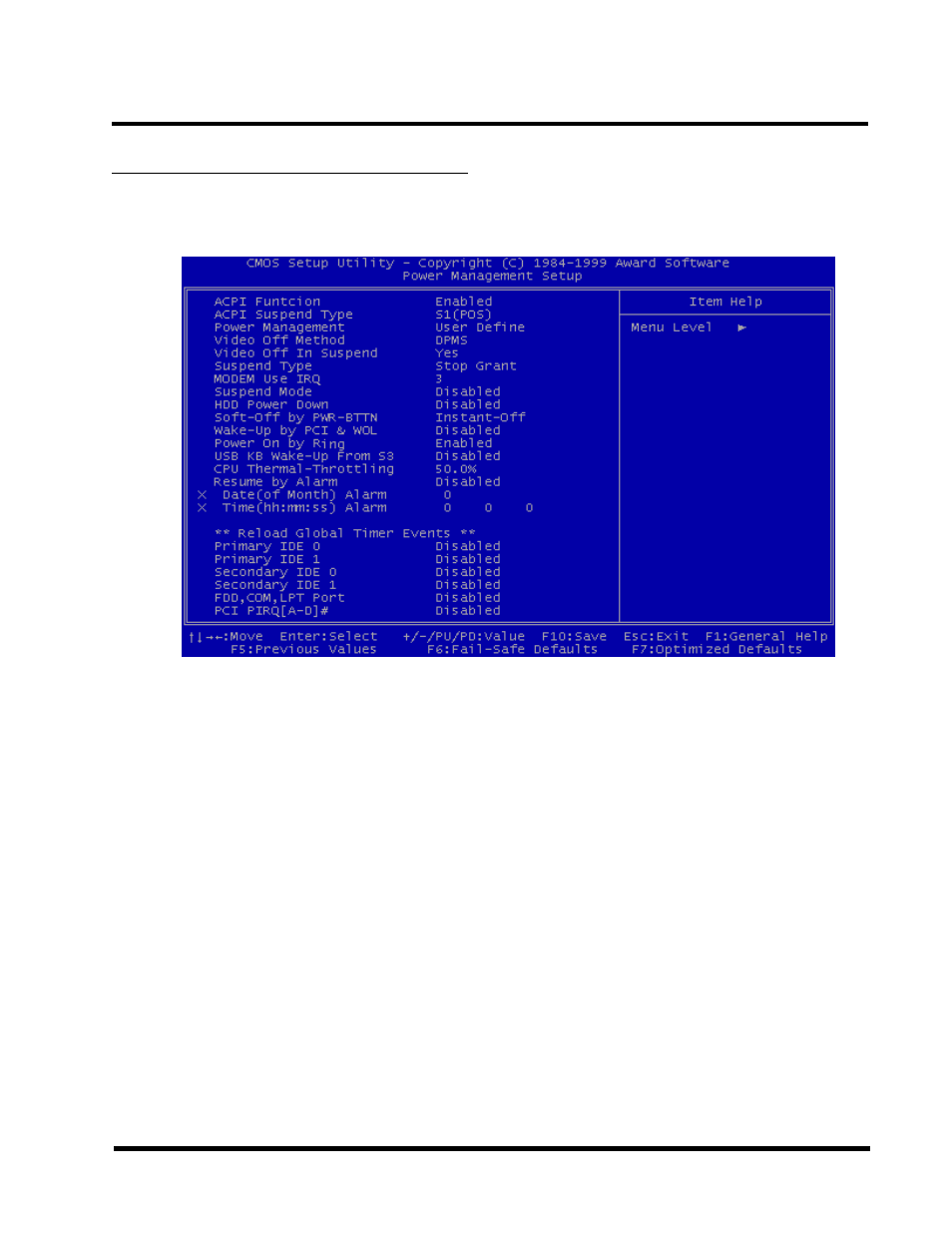 Bios setup | Intel SOCKET 370 CELERON TS-ASP3 User Manual | Page 43 / 61