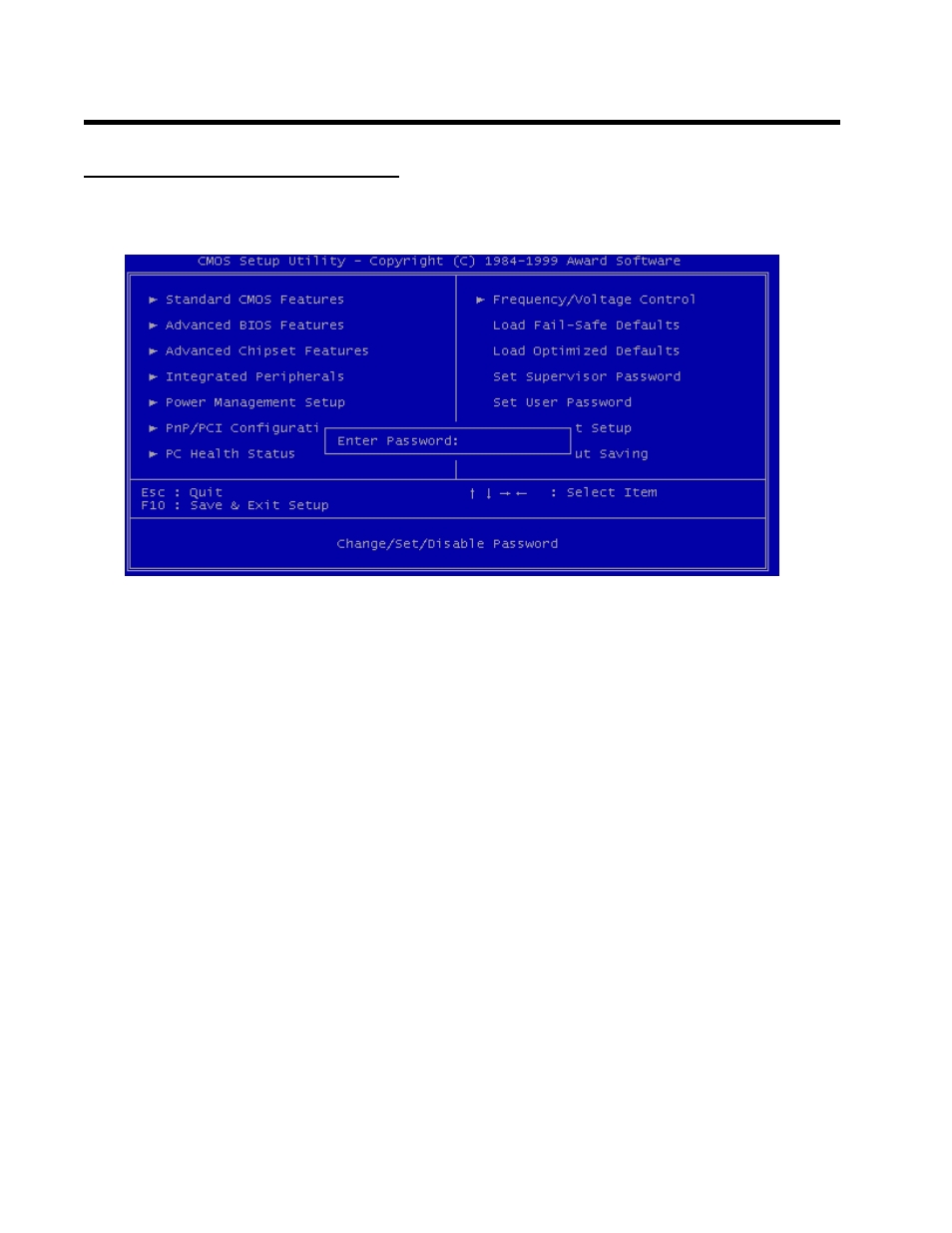 Bios setup, 13 supervisor password | Intel SOCKET 370 CELERON TS-ASP3 User Manual | Page 52 / 61