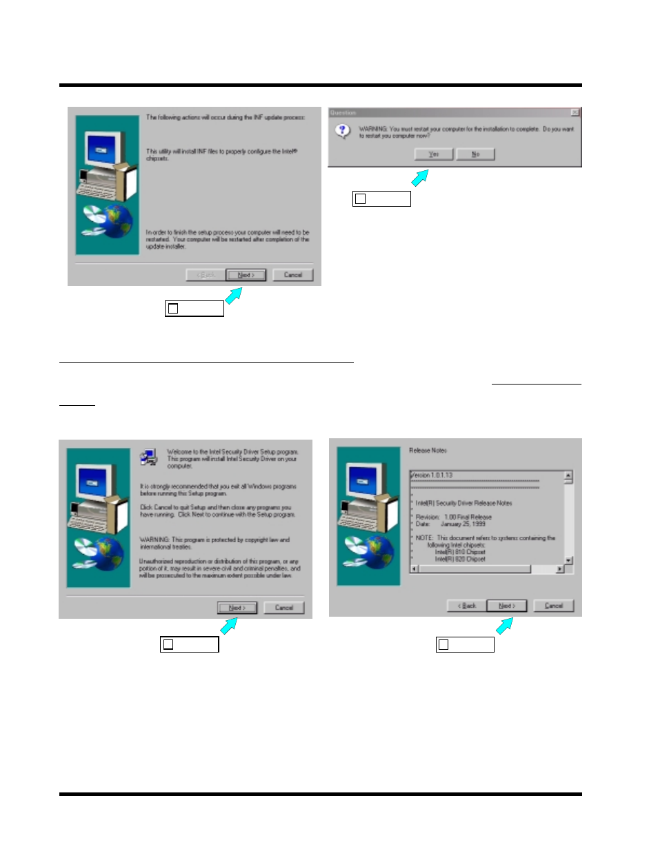 Software setup, 2 intel security controller driver | Intel SOCKET 370 CELERON TS-ASP3 User Manual | Page 56 / 61