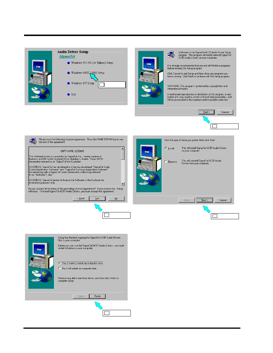 Software setup | Intel SOCKET 370 CELERON TS-ASP3 User Manual | Page 58 / 61