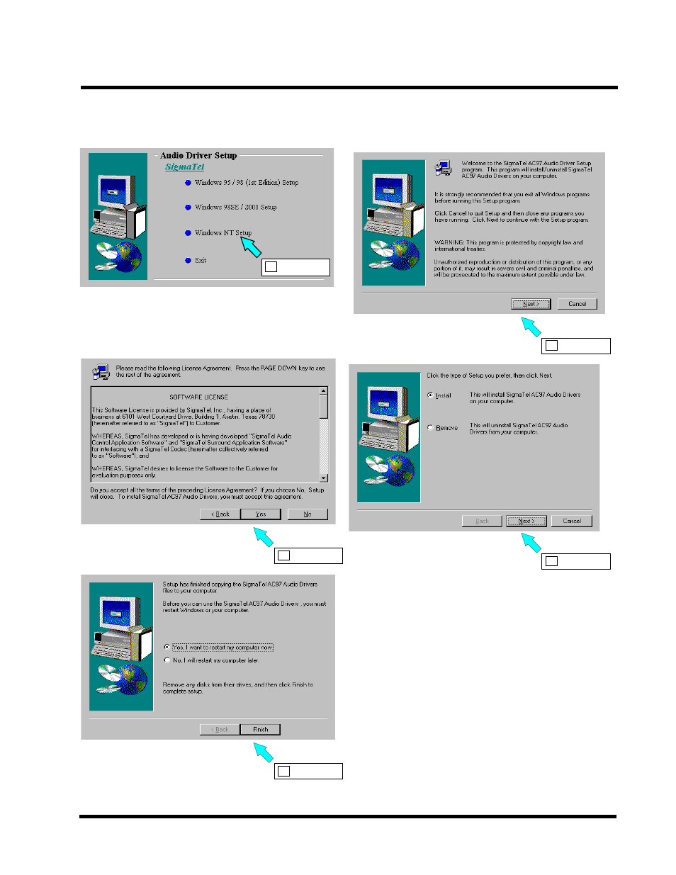 Software setup | Intel SOCKET 370 CELERON TS-ASP3 User Manual | Page 59 / 61