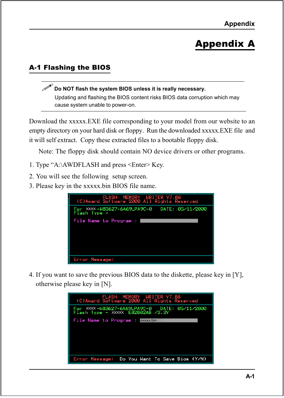 Appendix a | Intel I945P User Manual | Page 65 / 70
