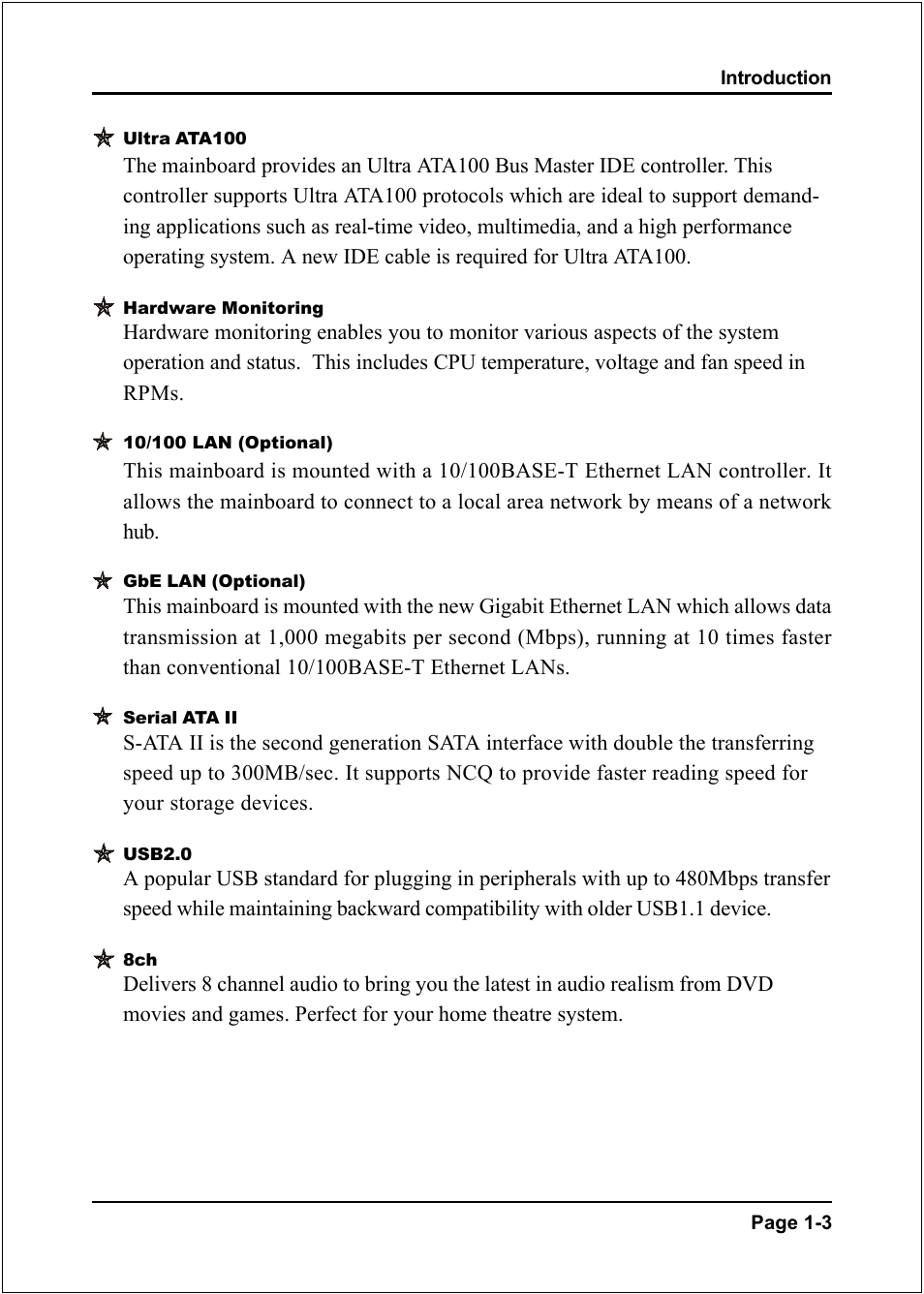 Intel I945P User Manual | Page 9 / 70
