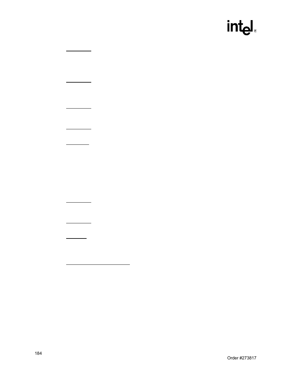 Intel NetStructure MPCBL0001 User Manual | Page 184 / 198