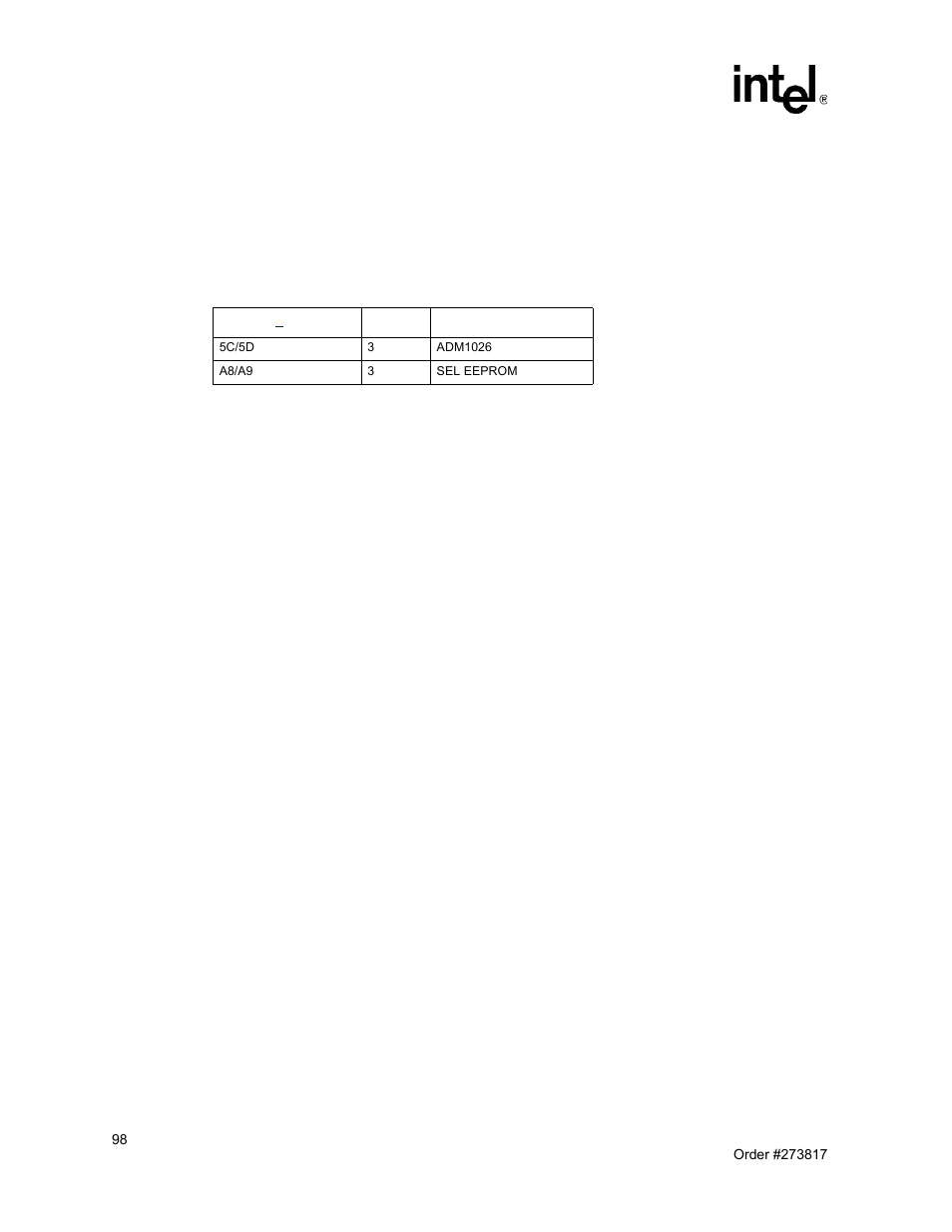 4 ipmc addresses, Ipmc addresses, 58 smbus addresses | Intel NetStructure MPCBL0001 User Manual | Page 98 / 198
