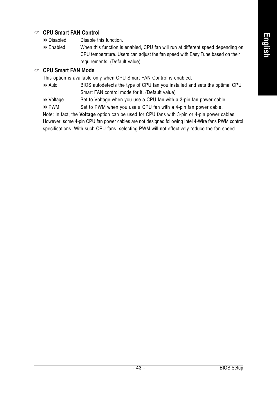 English | Intel GA-8N775 User Manual | Page 43 / 88