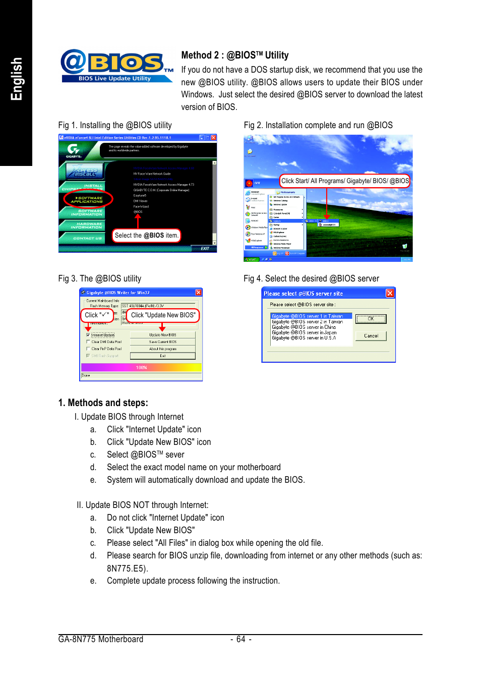 English | Intel GA-8N775 User Manual | Page 64 / 88
