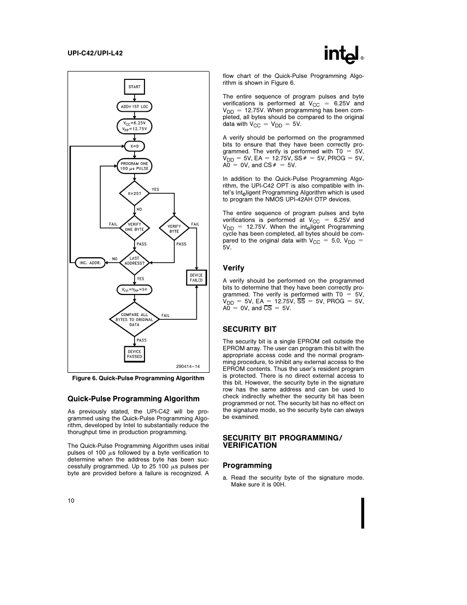 Intel UPI-C42 User Manual | Page 10 / 25