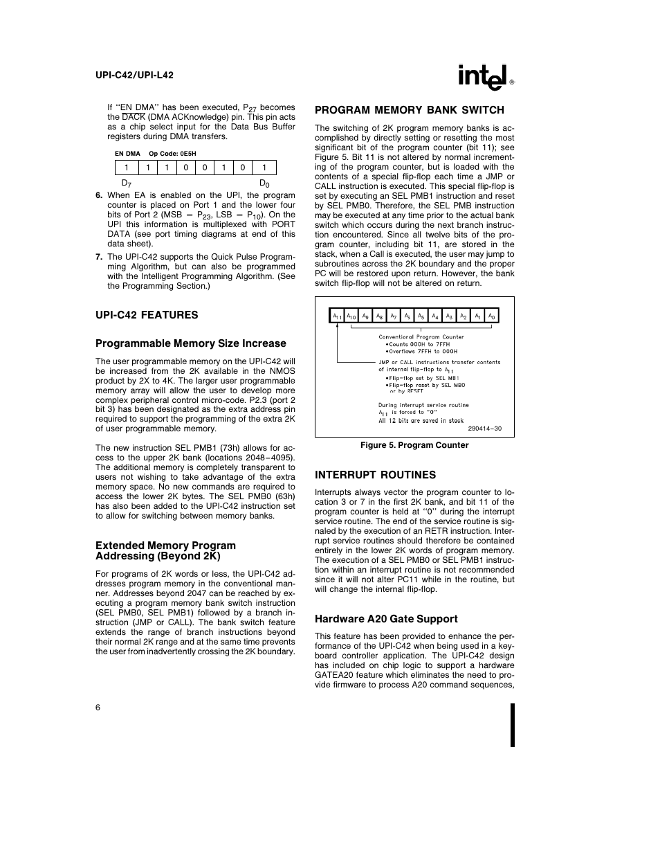 Intel UPI-C42 User Manual | Page 6 / 25