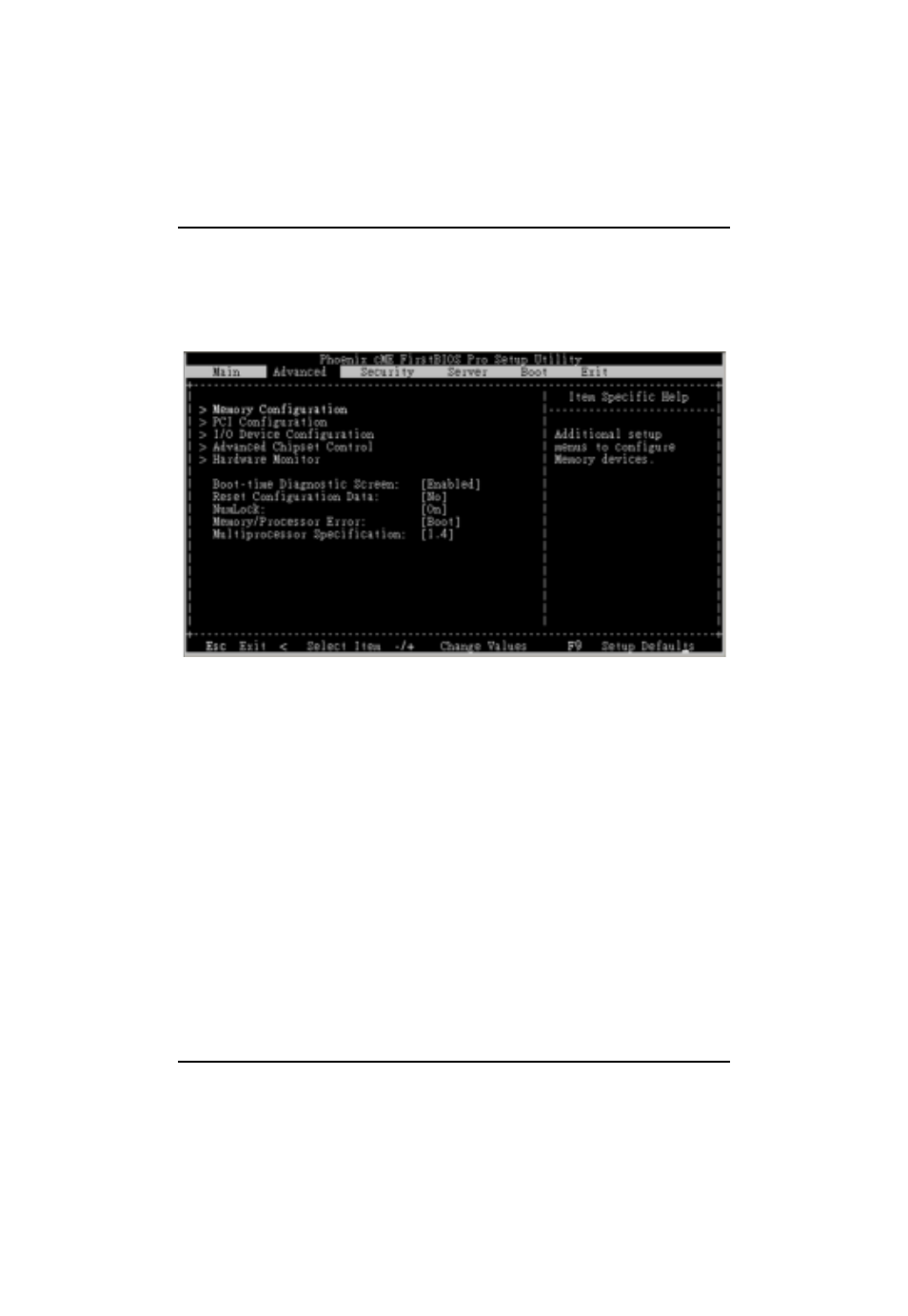 Advanced | Intel GA-4MXSV User Manual | Page 34 / 71