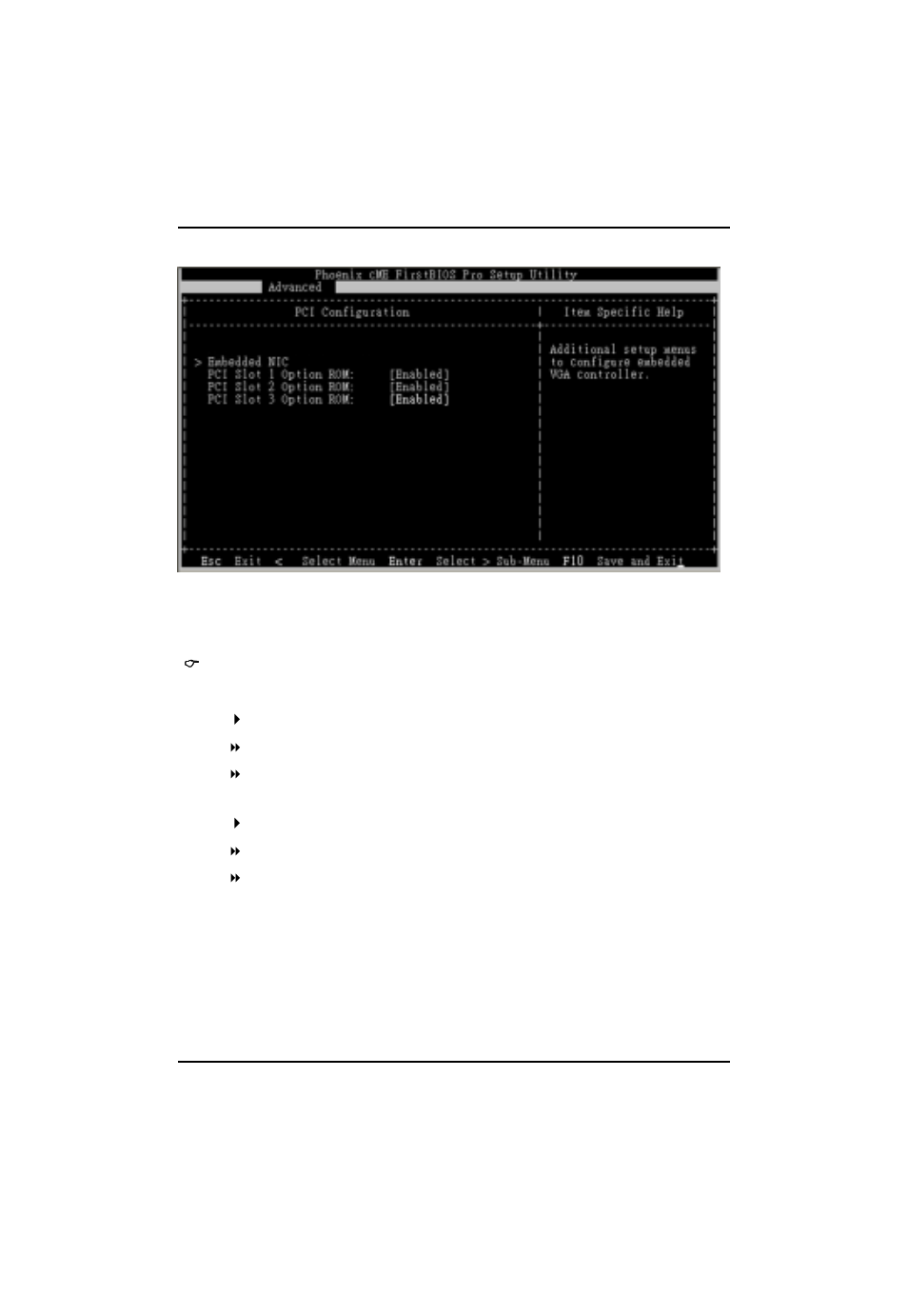 Pci configuration | Intel GA-4MXSV User Manual | Page 36 / 71