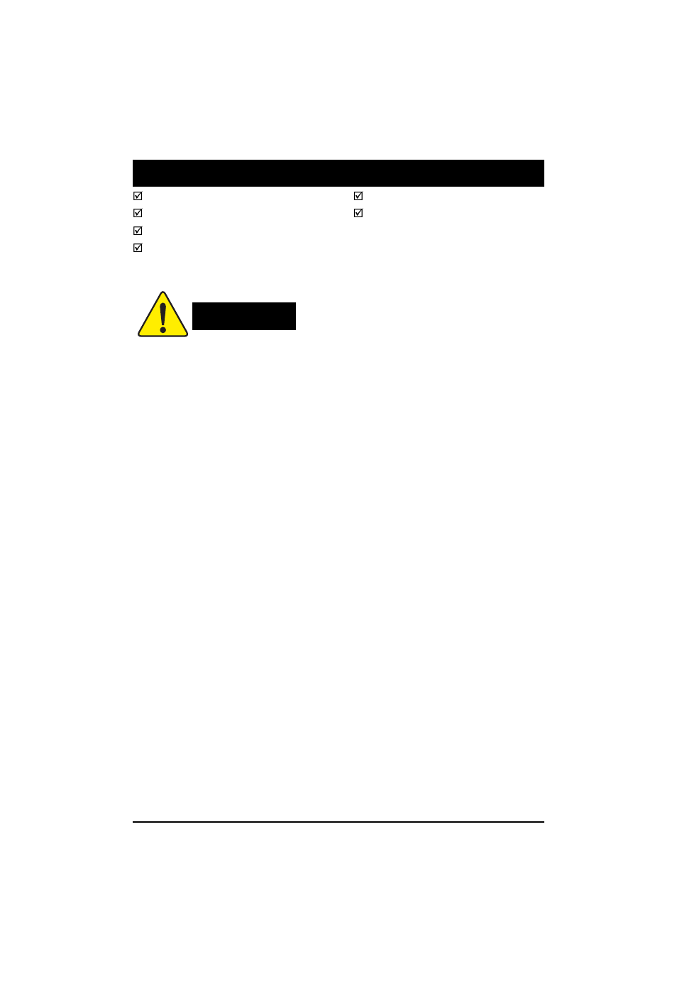 Warning, Item checklist, English | Intel GA-4MXSV User Manual | Page 4 / 71