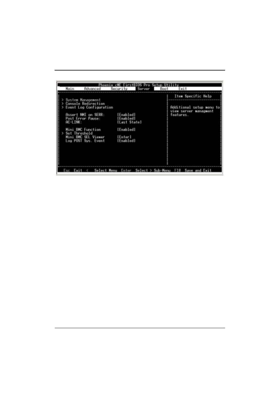 Server | Intel GA-4MXSV User Manual | Page 49 / 71